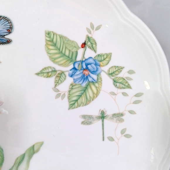 Lenox Butterfly Meadow Plate & 3 Handpainted Cups - Picture 4 of 6